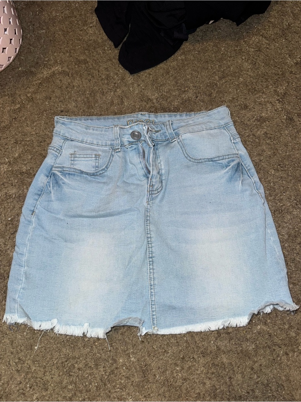 Rue21 Light Blue Denim Mini Skirt